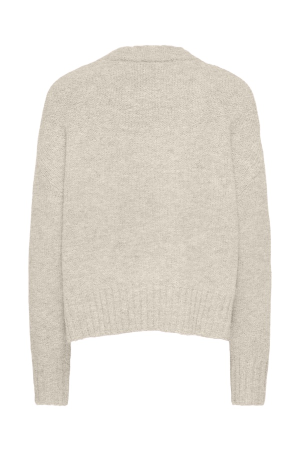 Pull Maille Coffee Birch ONLFIONA ONLY - 1 | TOPS 2